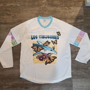 SJ Sharks Los Tiburones long sleeve top